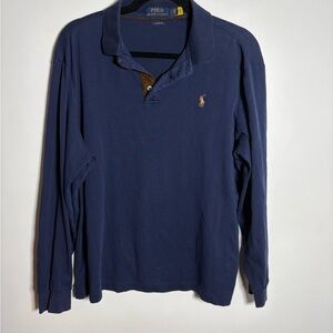 Ralph Lauren Men's Deep Blue Polo Shirt